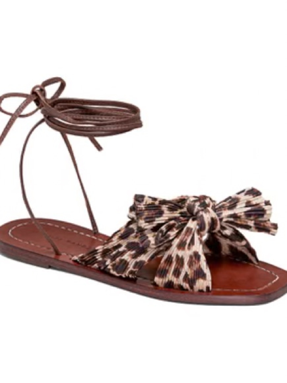 Loeffler Randall Peony Sandals in Leopard Print - Picture 6 of 10